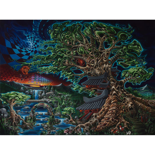 Bear Tree Canvas Print
