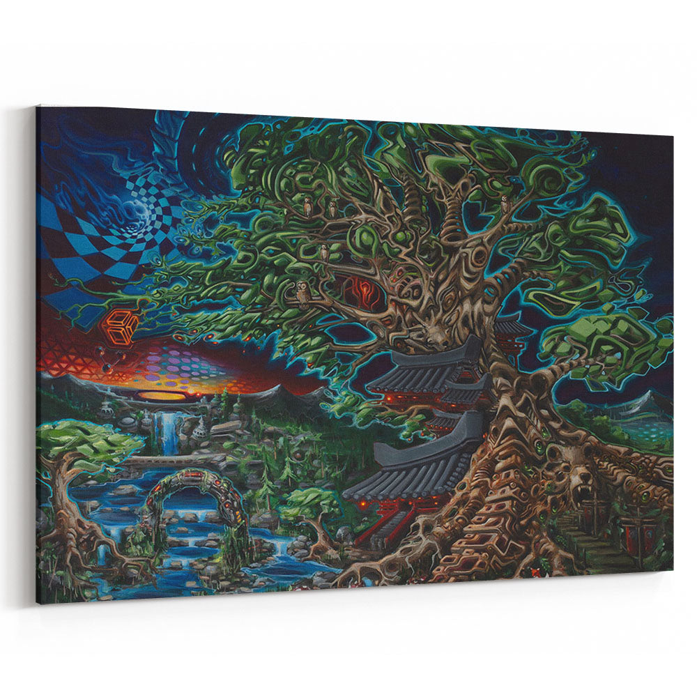 Bear Tree Canvas Print