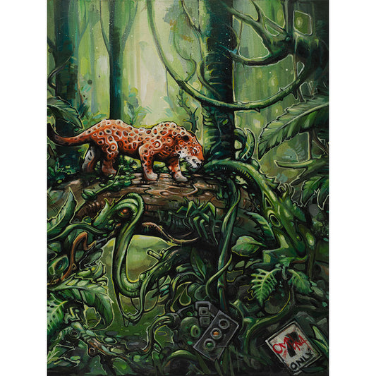 Jungle Tech Canvas Print