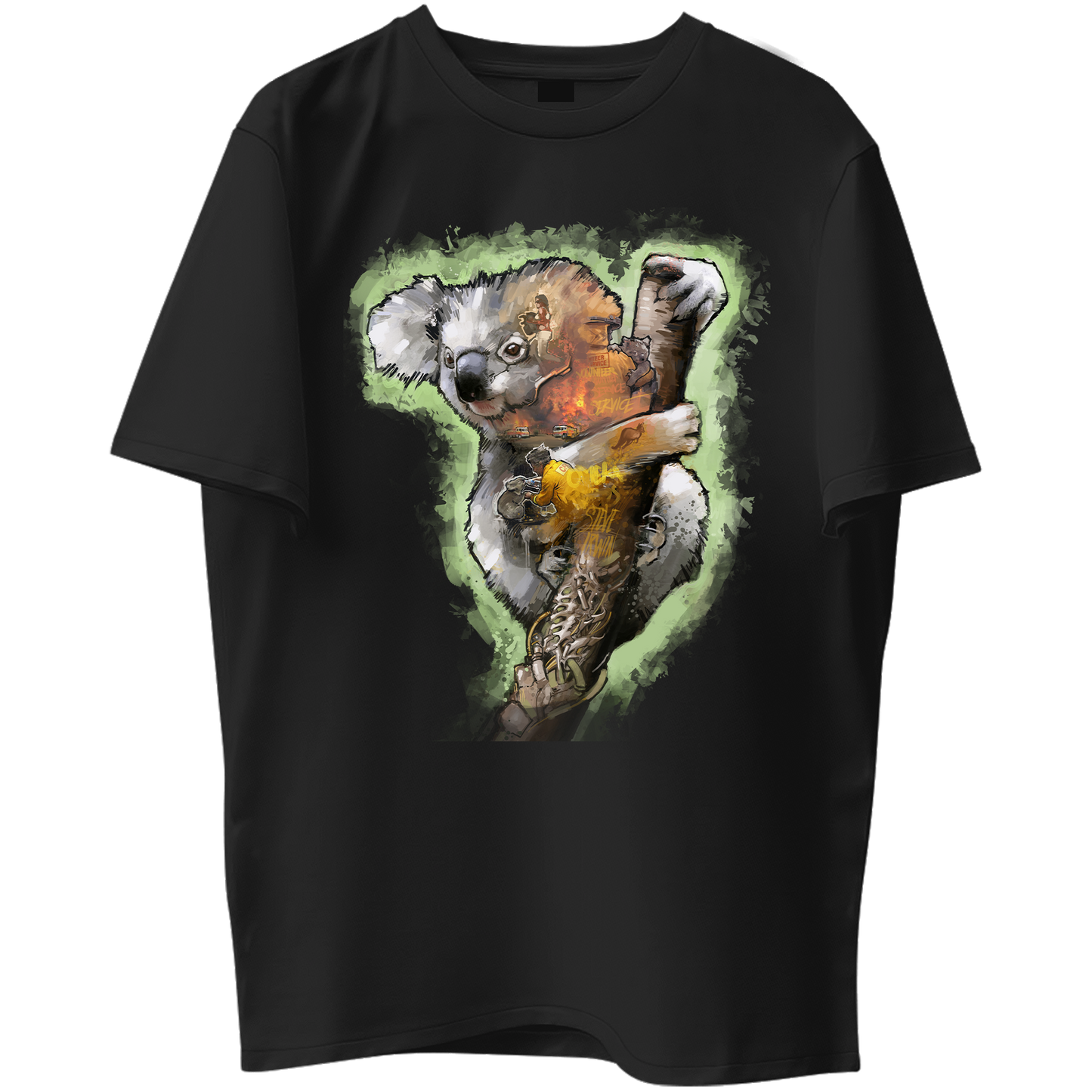 Koala Bear Graphic Tee - SAVE THE WILDLIFE