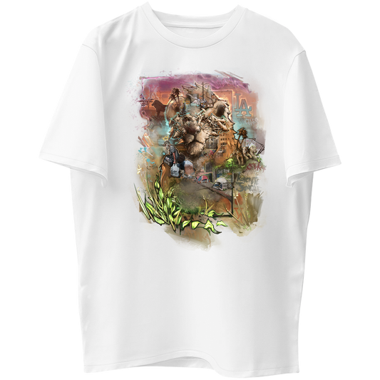LA Lion Graphic Tee - HOMELESS PREVENTION FUNDRASIER