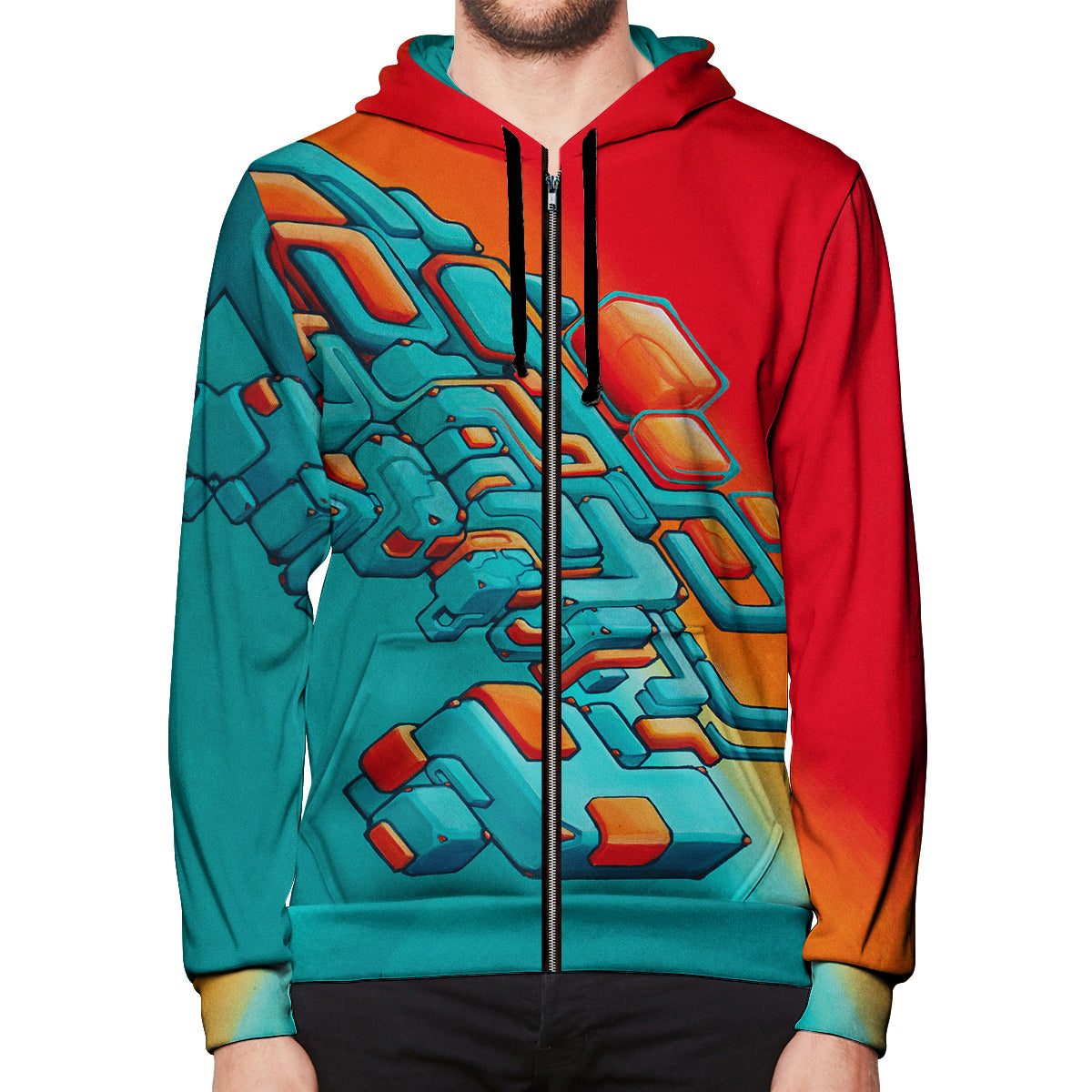 Strukture 005 Zip Hoodie