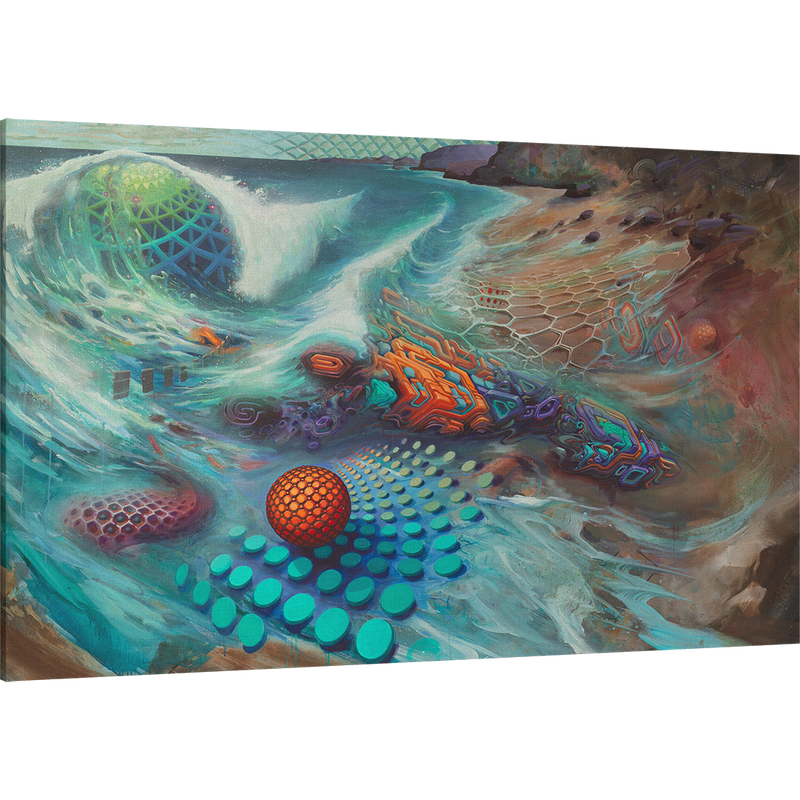 Wave Spell Canvas Print