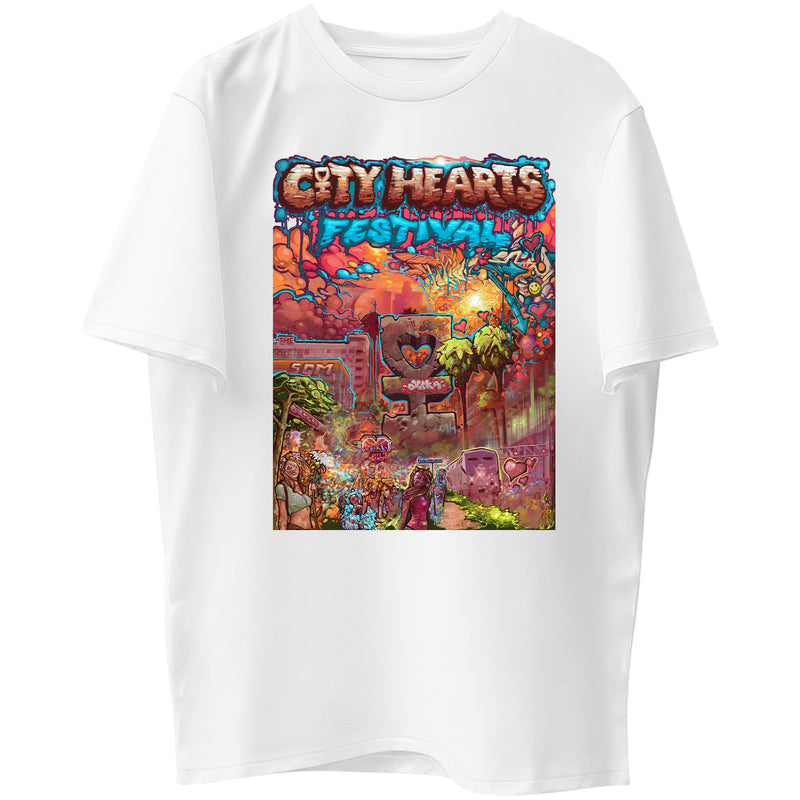 City Hearts Graphic Tee