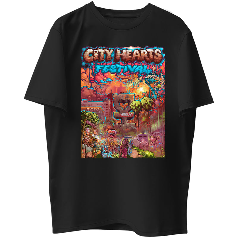 City Hearts Graphic Tee
