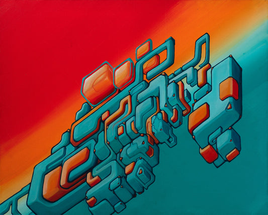 Strukture 005: Poster Print