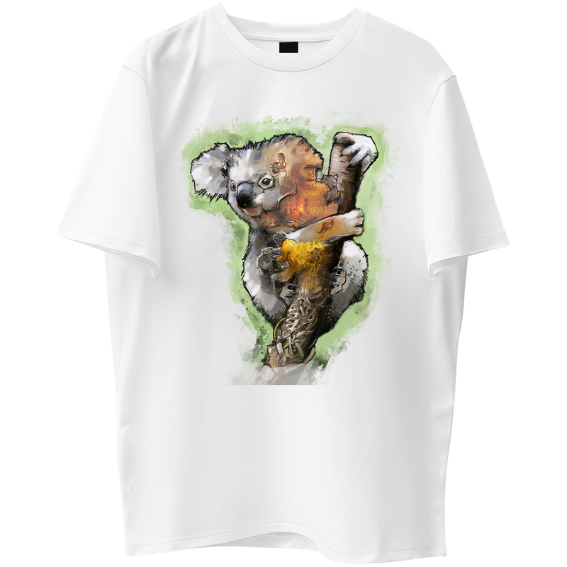Koala Bear Graphic Tee - SAVE THE WILDLIFE