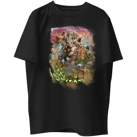LA Lion Graphic Tee - HOMELESS PREVENTION FUNDRASIER