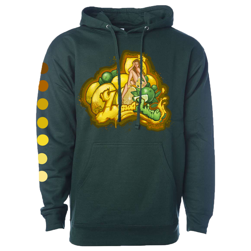 Lemon green hoodie outlet
