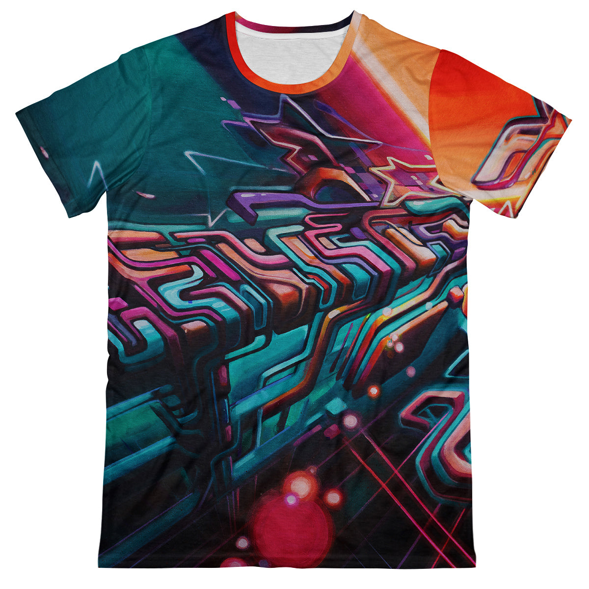 Strukture 003: AOP Tee