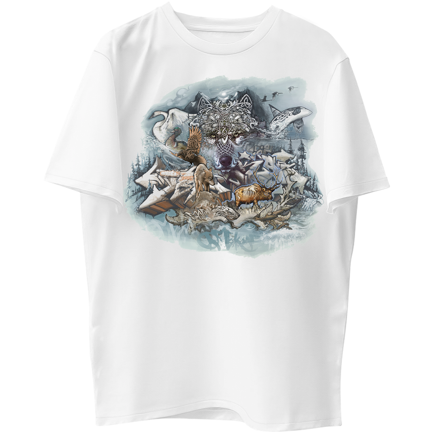 Winter Wolf Graphic Tee