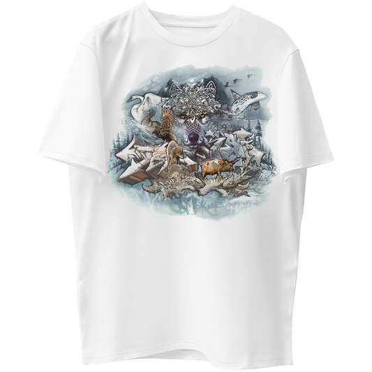 Winter Wolf Graphic Tee